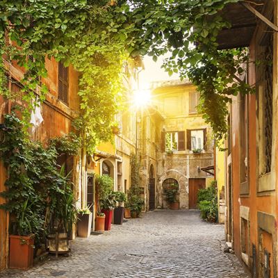  Italien Rom Stadtviertel Trastevere